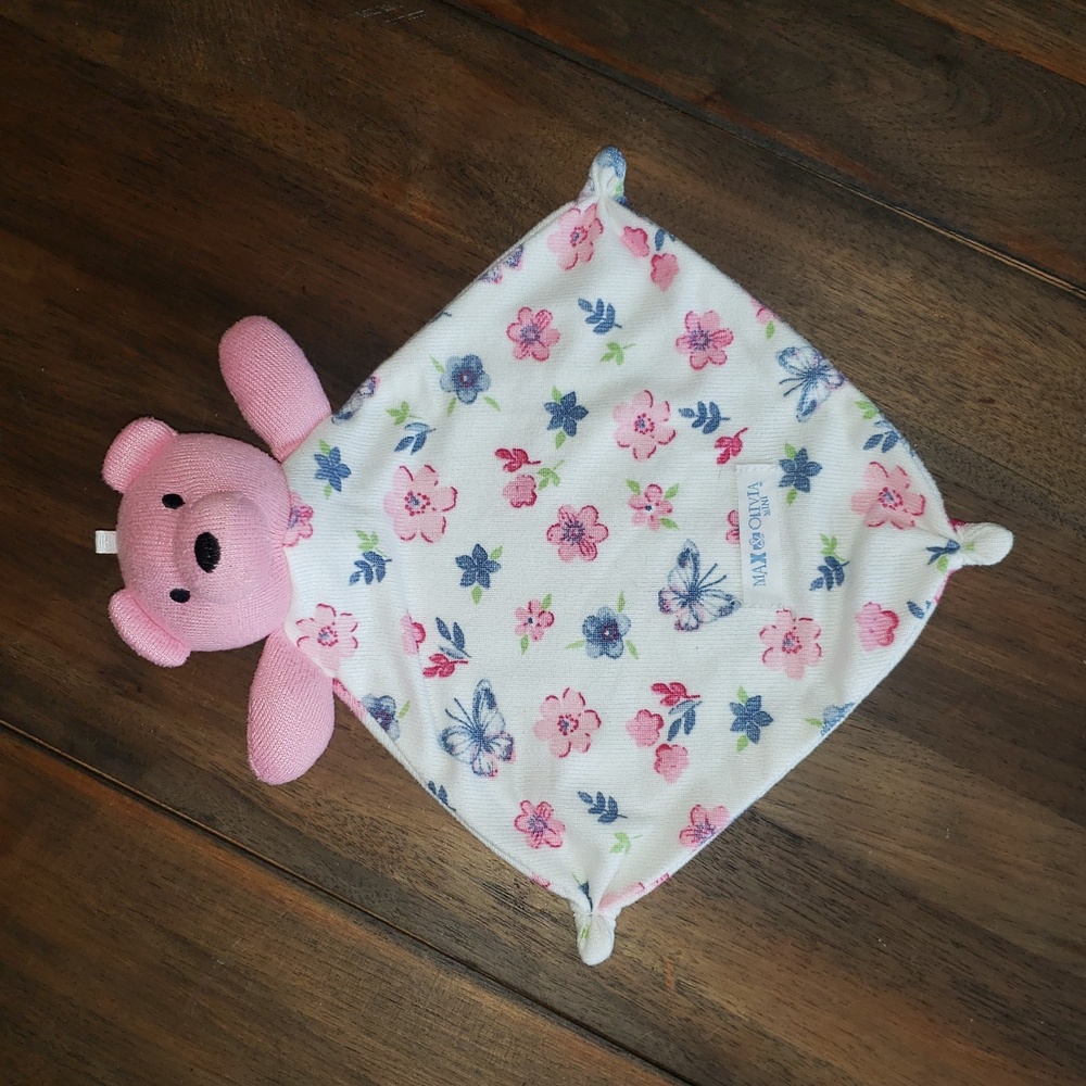 Max & Olivia NWOT Mini Teddy Bear Lovey Security Blanket